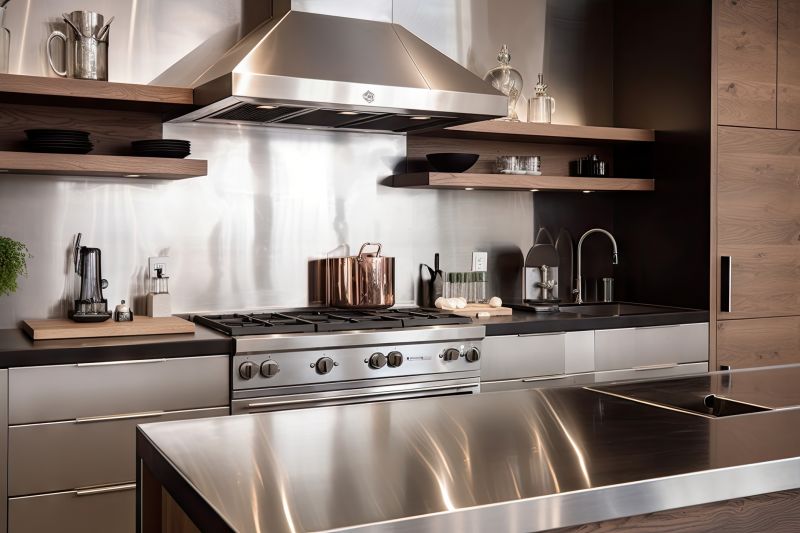 Metal Backsplash Mounting Service
